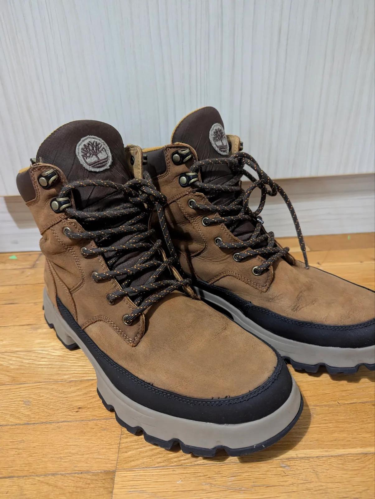 Ботинки Timberland Waterproof Mid размер 41.5 коричневые Белград