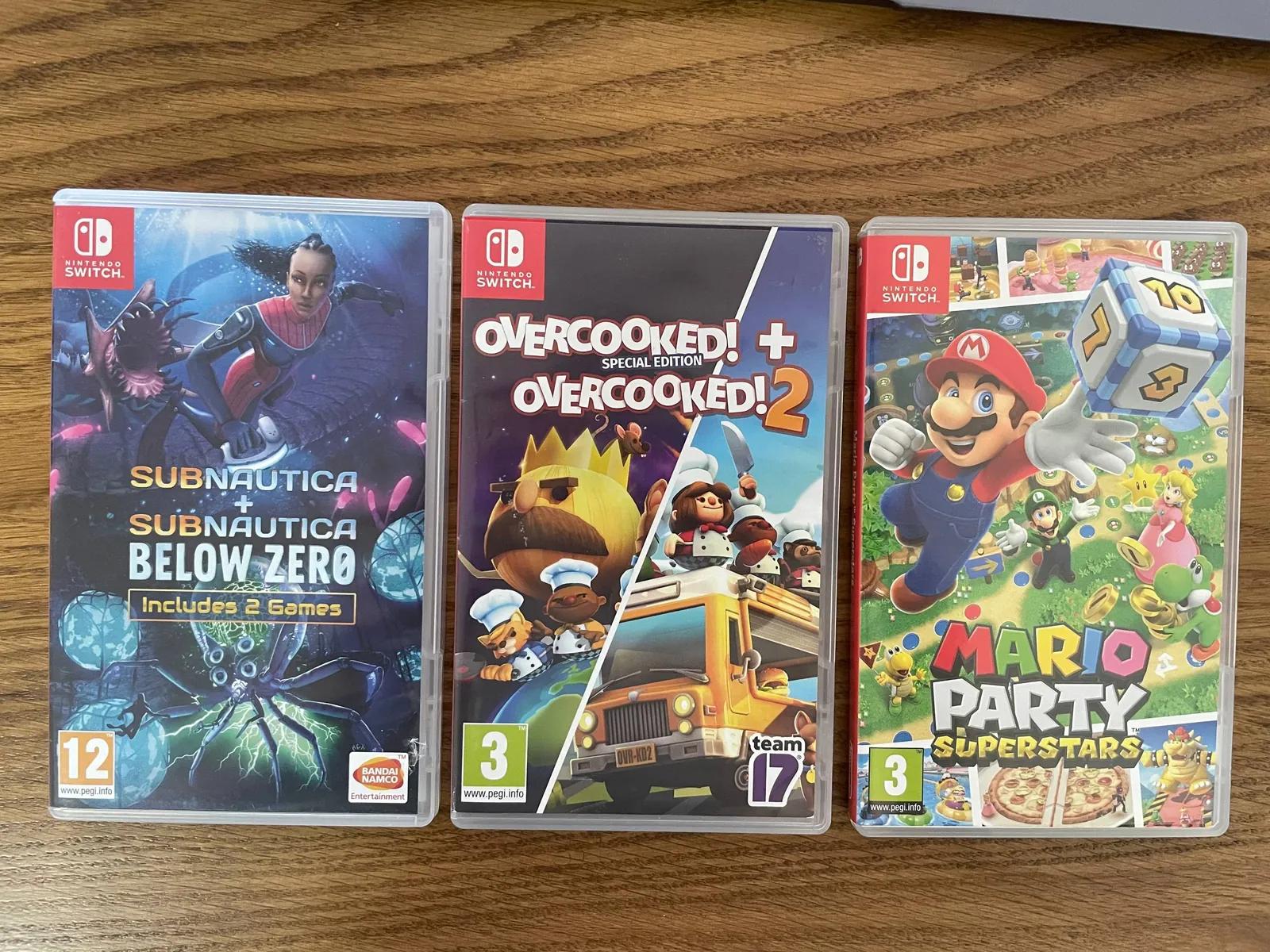 Игры Nintendo Switch три набора