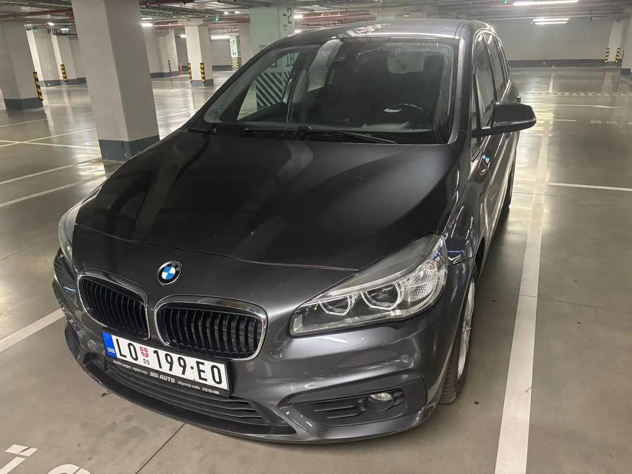 Прокат BMW 218 дизель автомат Белград
