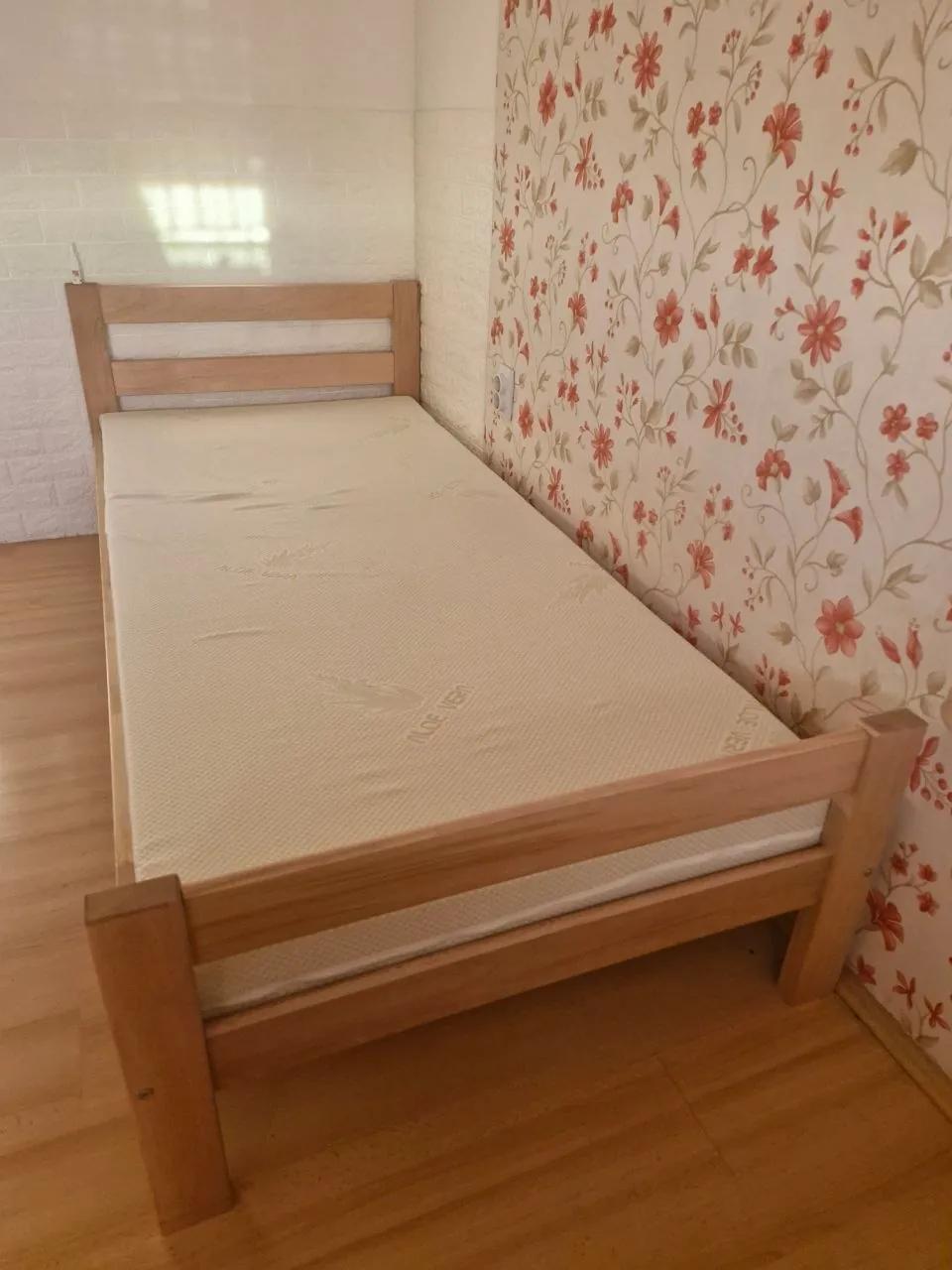 Кровать с матрасом 90×200 новая