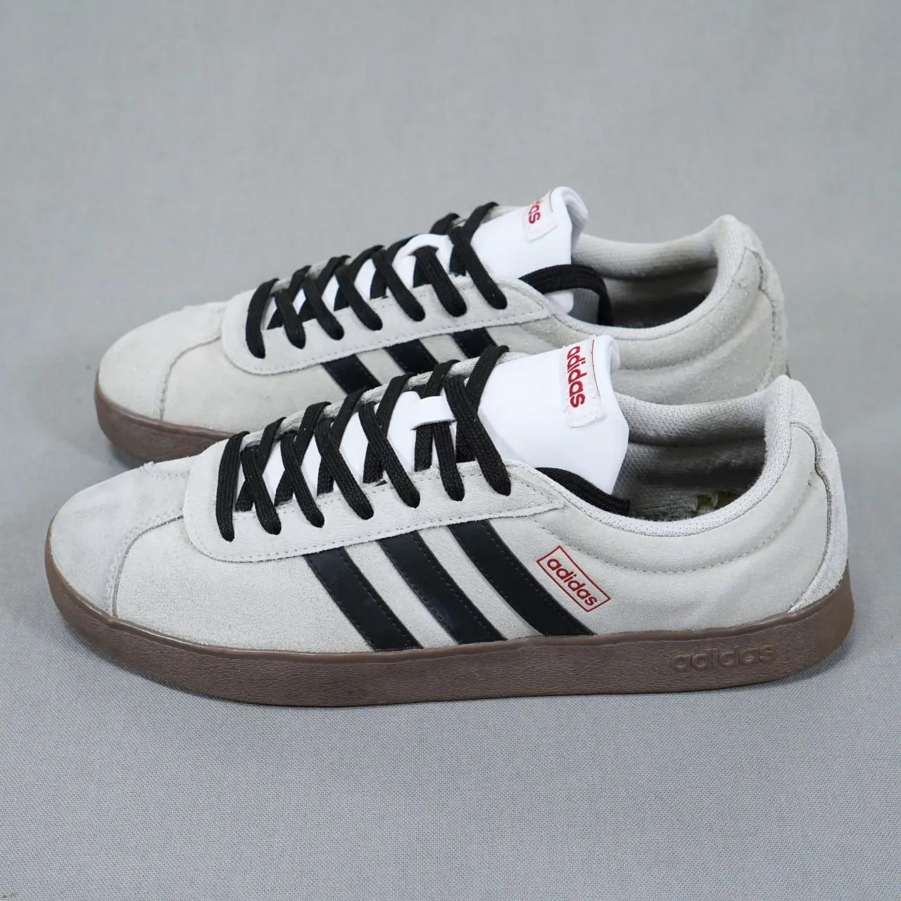 Кроссовки Adidas VL Court замша EU 46