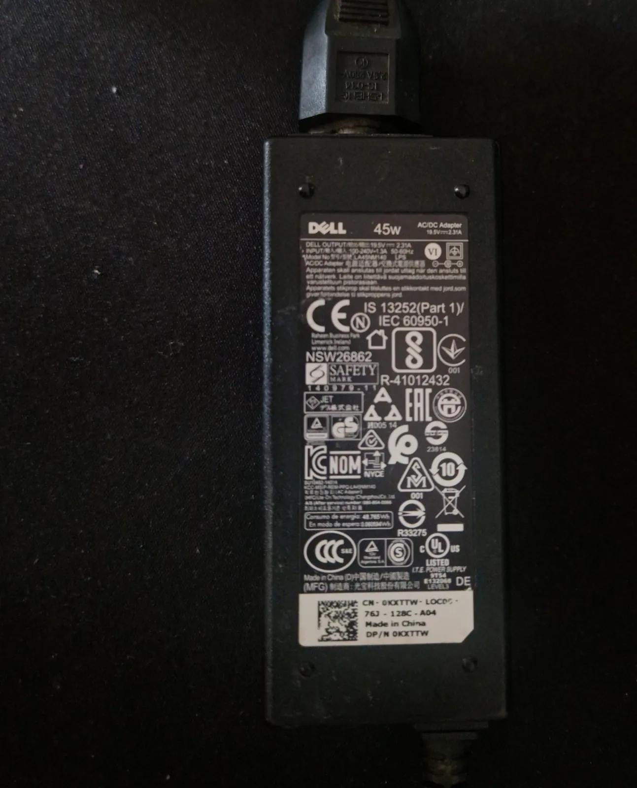 Блок питания Dell 45W для ноутбука