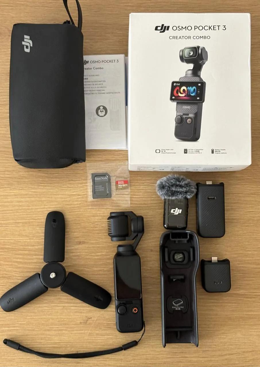 DJI Osmo Pocket 3 Creator Combo с аксессуарами