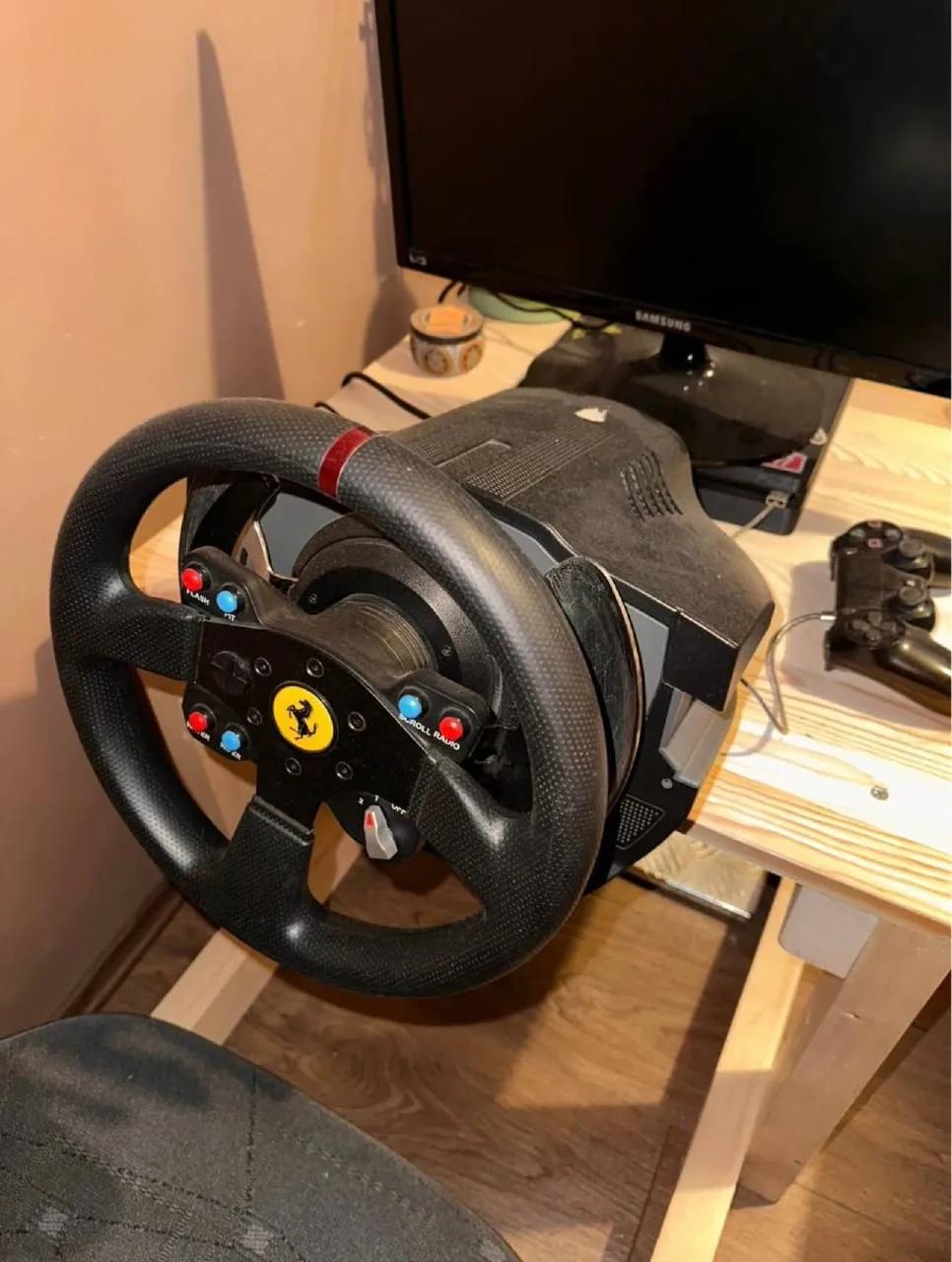 Симрейсинг-стенд Thrustmaster T500RS с деревянной рамой