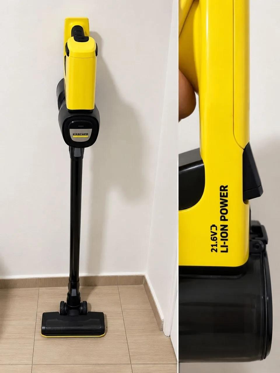 Беспроводной пылесос Karcher с зарядной станцией