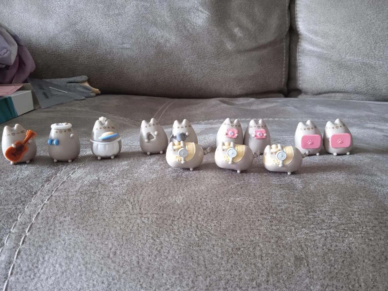 Коллекционные фигурки Pusheen из Kinder Нови-Сад