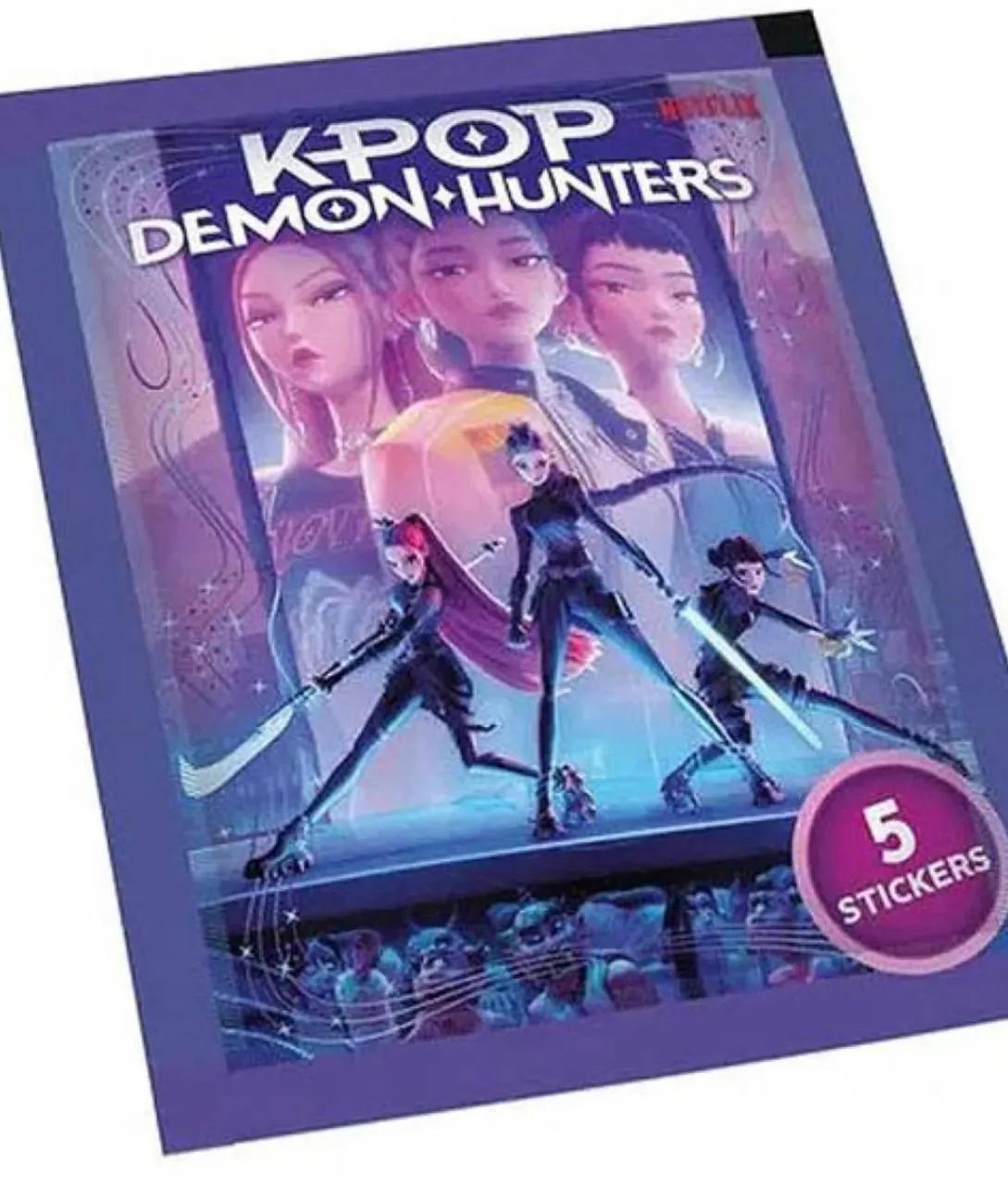 Наклейки K-pop Demon Hunters для обмена