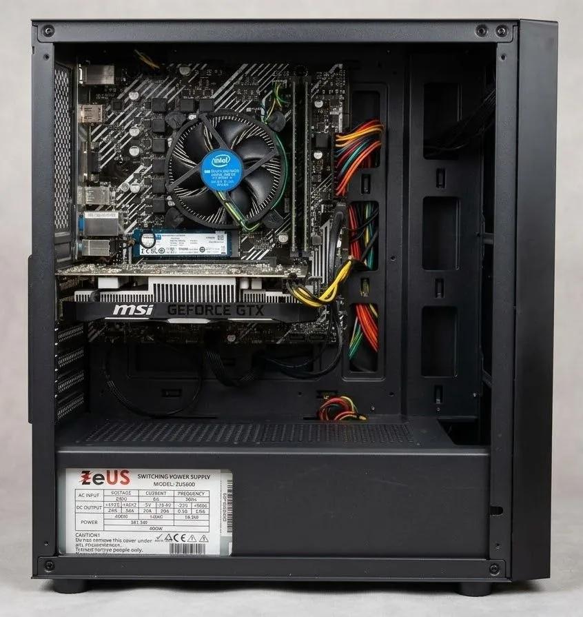 Настольный ПК Intel i5-10400F с монитором Philips