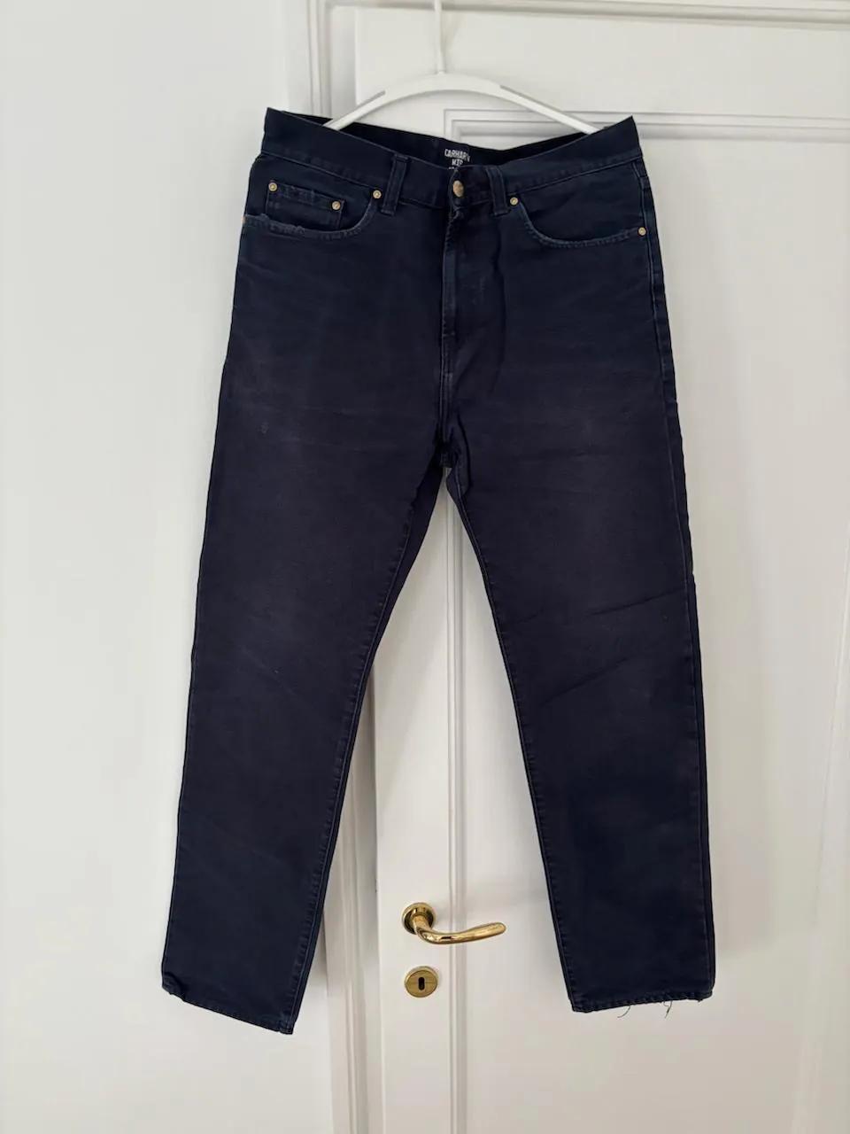 Джинсы Carhartt WIP Pontiac Pant тёмно-синие размер 30x32