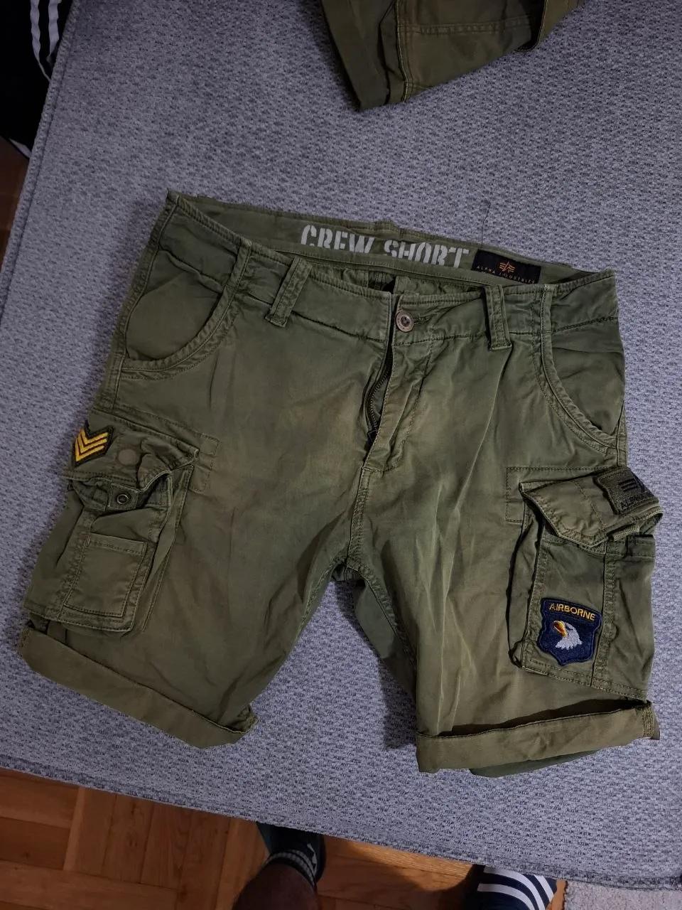 Шорты Alpha Industries Crew размер 32