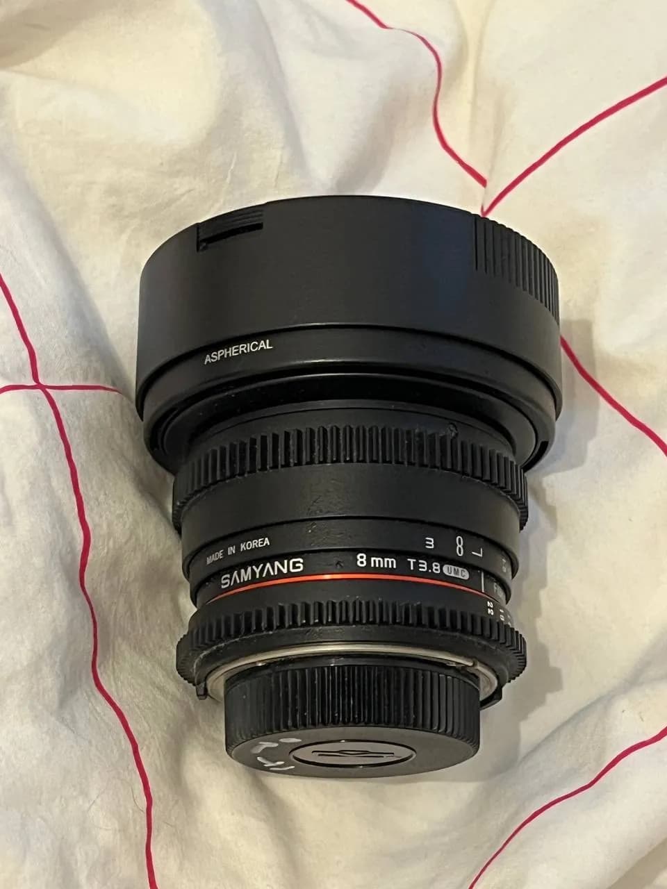 Объектив Samyang 8mm T3.8 Fish-eye Nikon