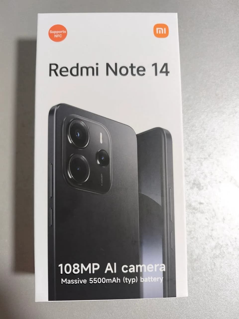 Redmi Note 14 8/256GB Midnight Black почти новый