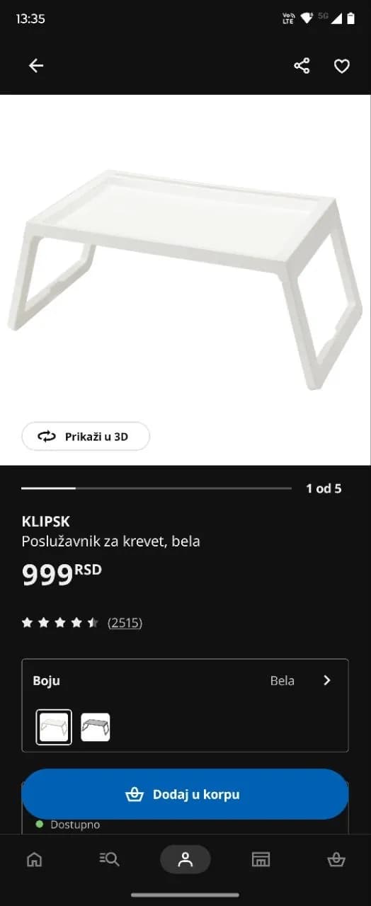 Подставка IKEA Klipsk мини-стол 700 дин
