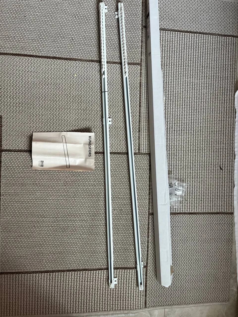 Карнизы IKEA раздвижные 120-180 см 3 шт