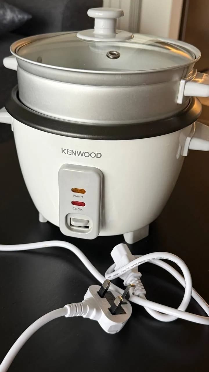 Рисоварка-пароварка Kenwood компактная