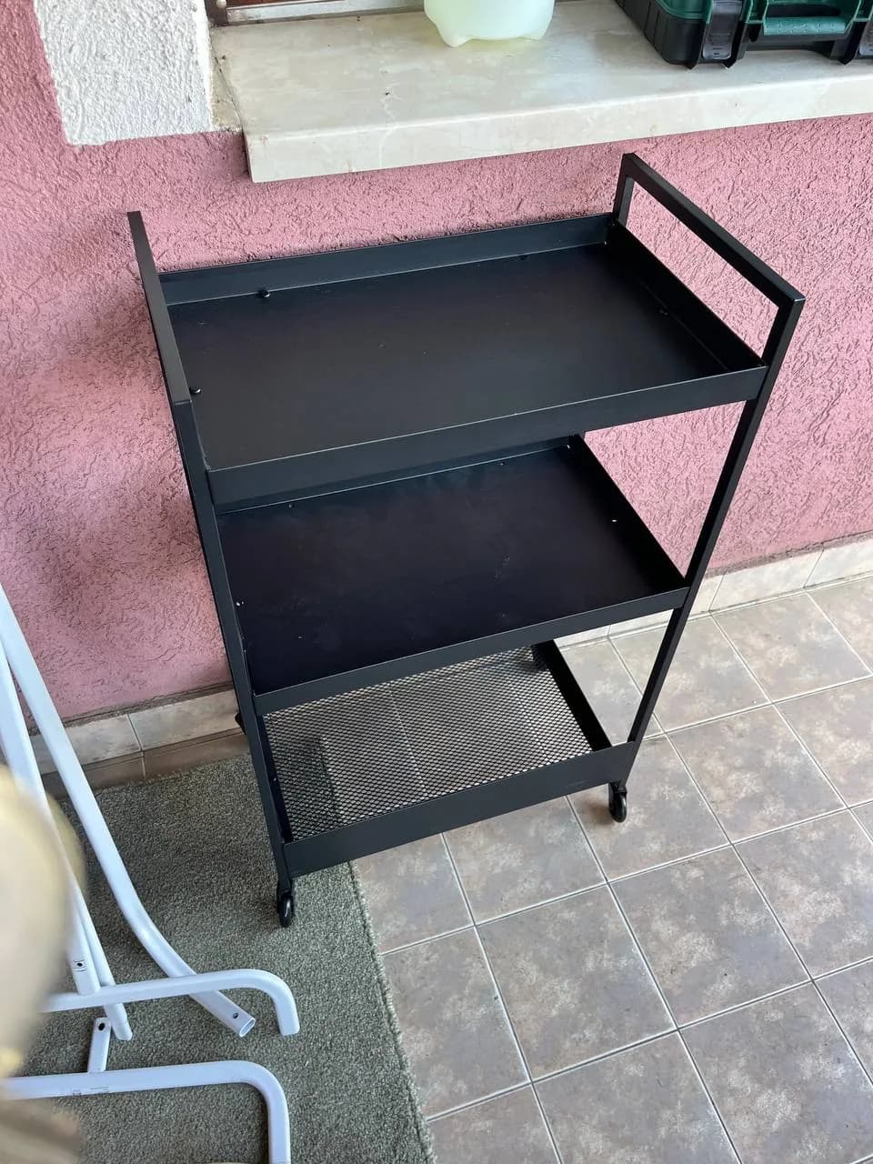 Полка IKEA на колёсиках