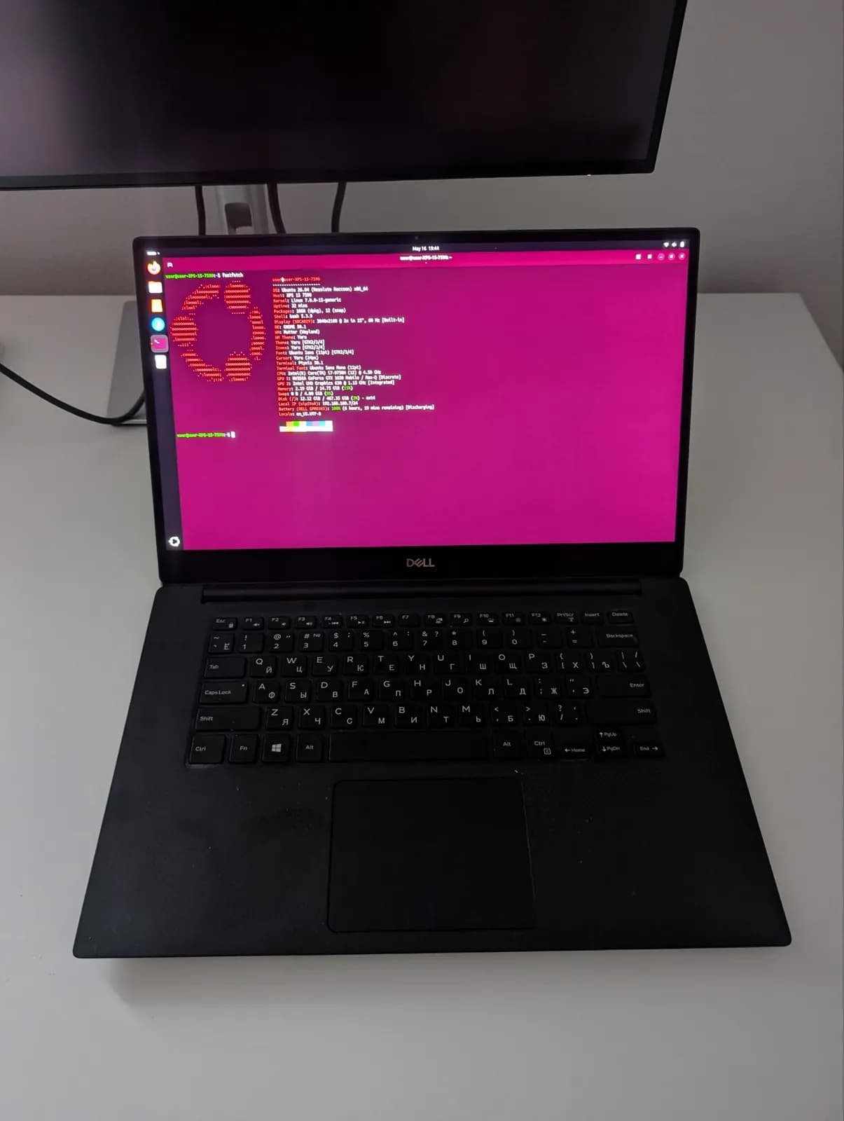 Ноутбук Dell XPS 15 7590 i7 GTX 1650 4K