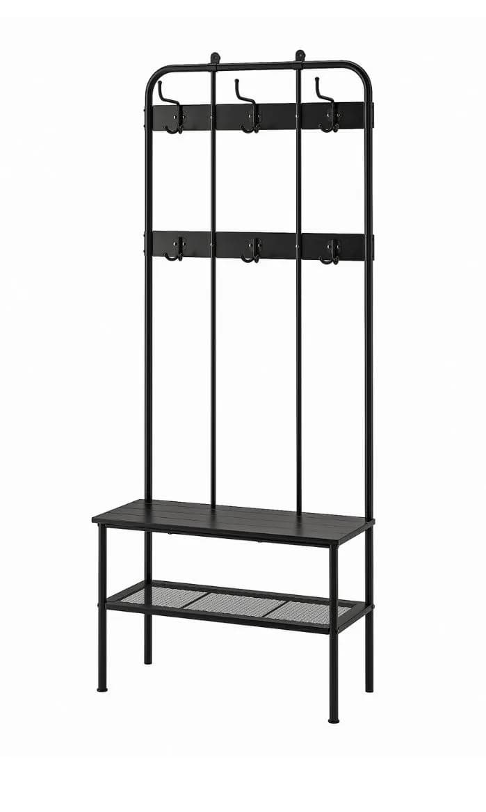 Обувница с крючками IKEA NIPÅSEN