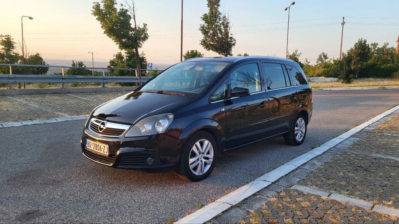 Opel Zafira 7 мест 2007 дизель автомат