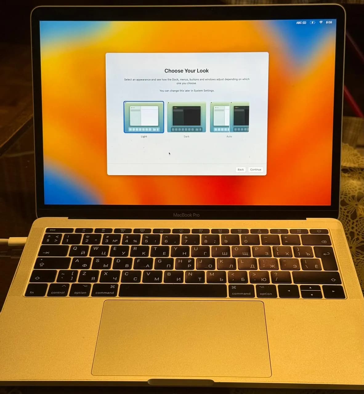 MacBook Pro 13 2017 i5 16GB сломана клавиша