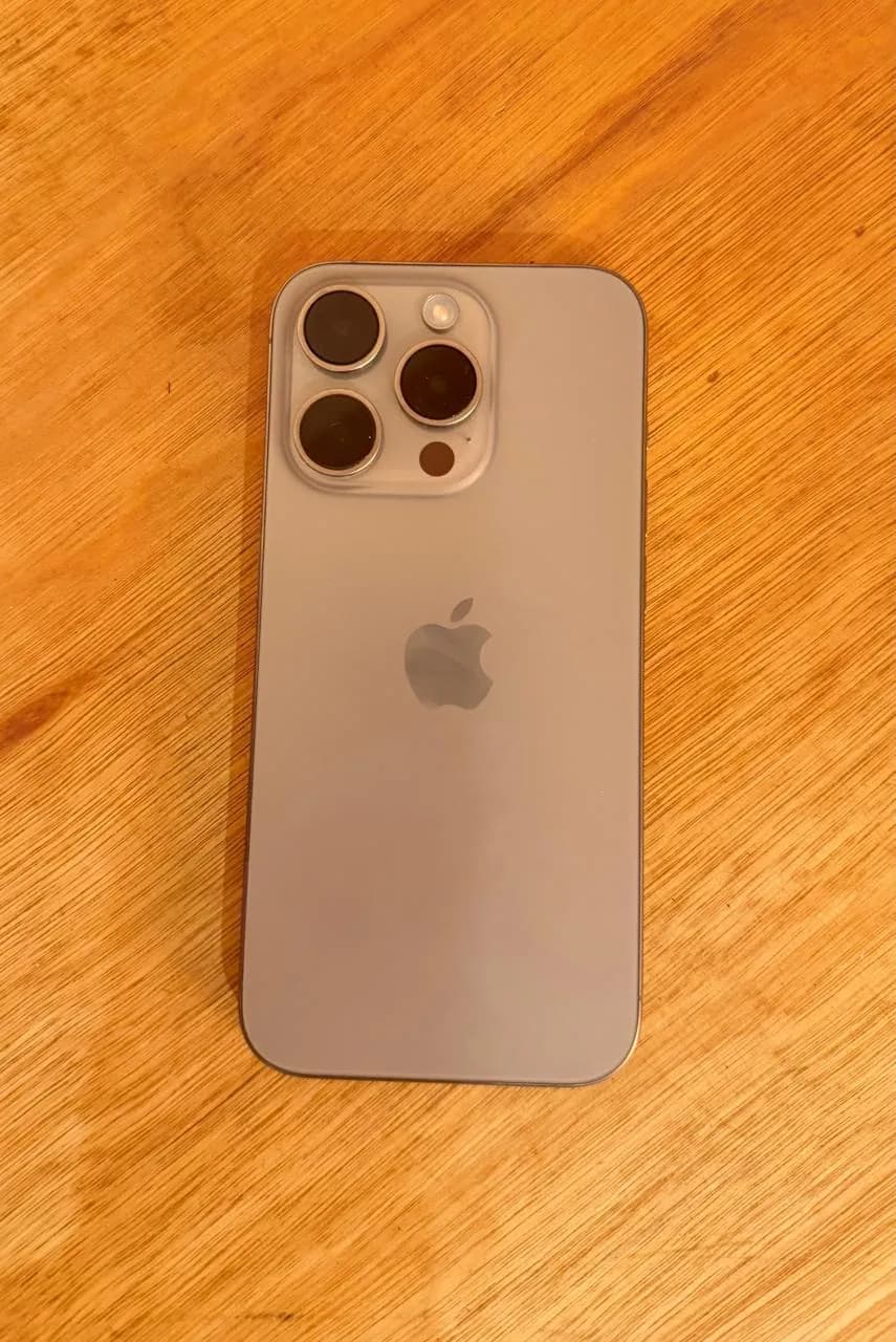 iPhone 15 Pro 128GB Natural Titanium 510 EUR