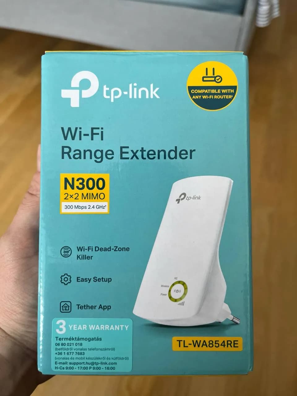 Wi-Fi репитер TP-Link TL-WA854RE б/у 1 раз