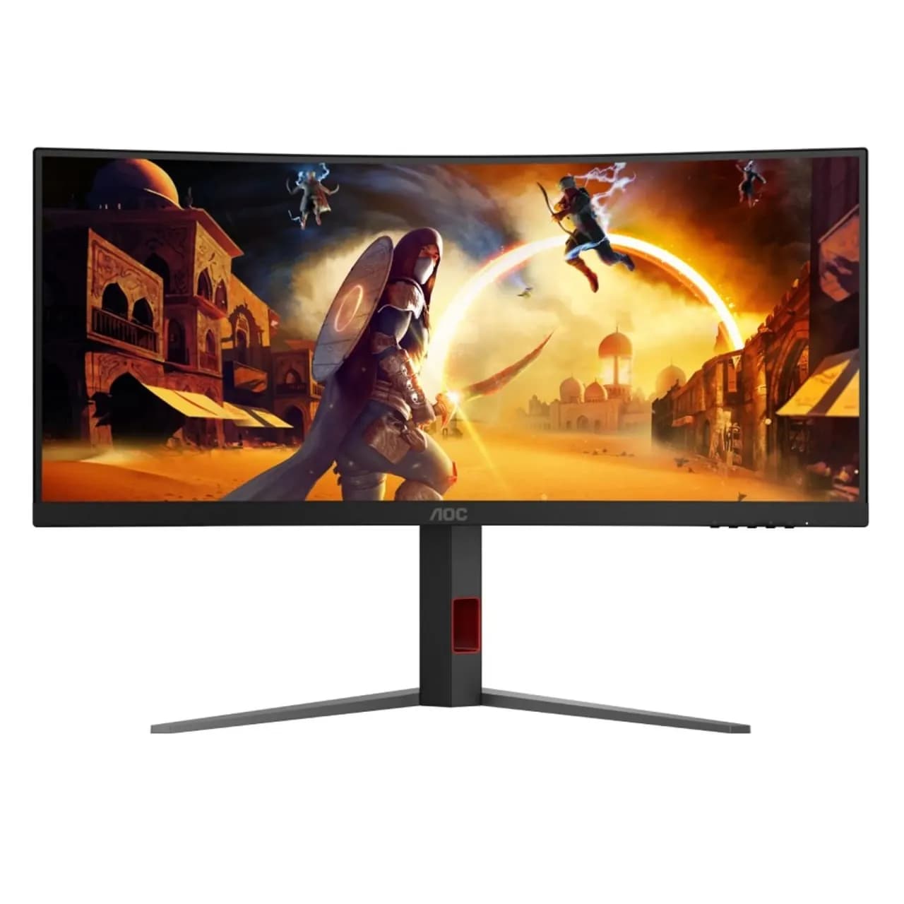 Монитор AOC 34 дюйма UWQHD VA изогнутый