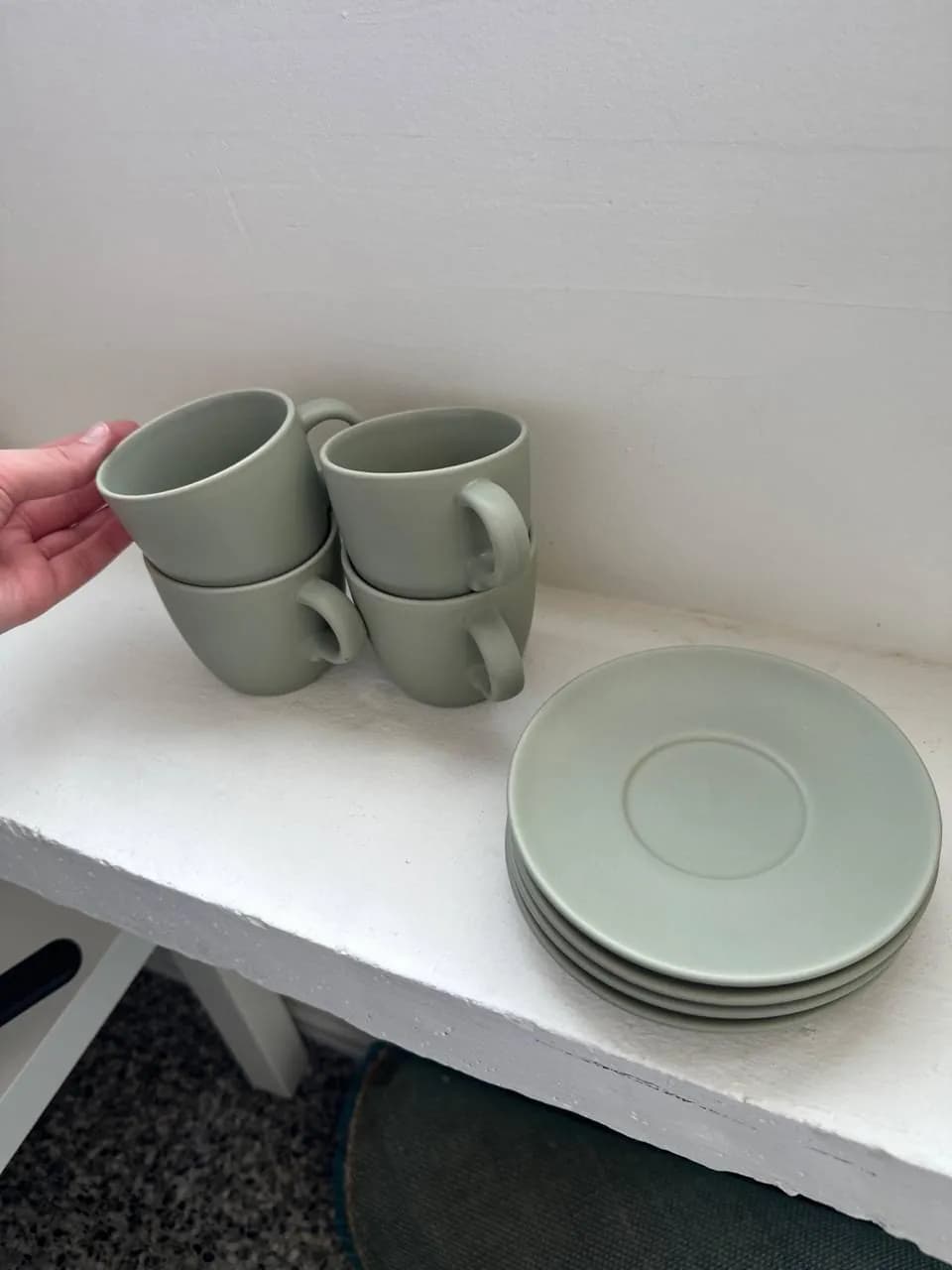 Чайные пары IKEA FÄRGKLAR набор 600 дин
