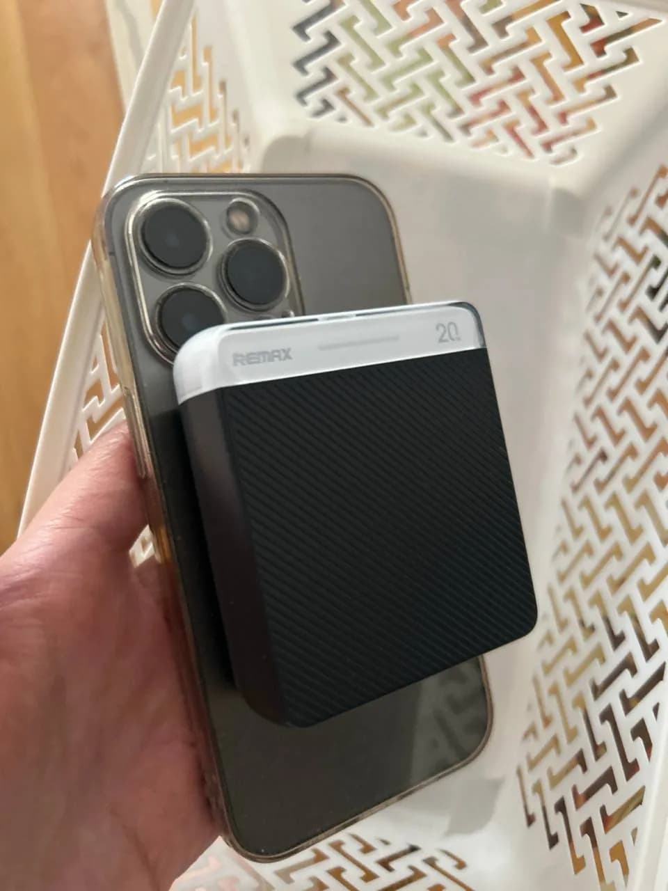 Power bank магнитный беспроводной 20000 mAh
