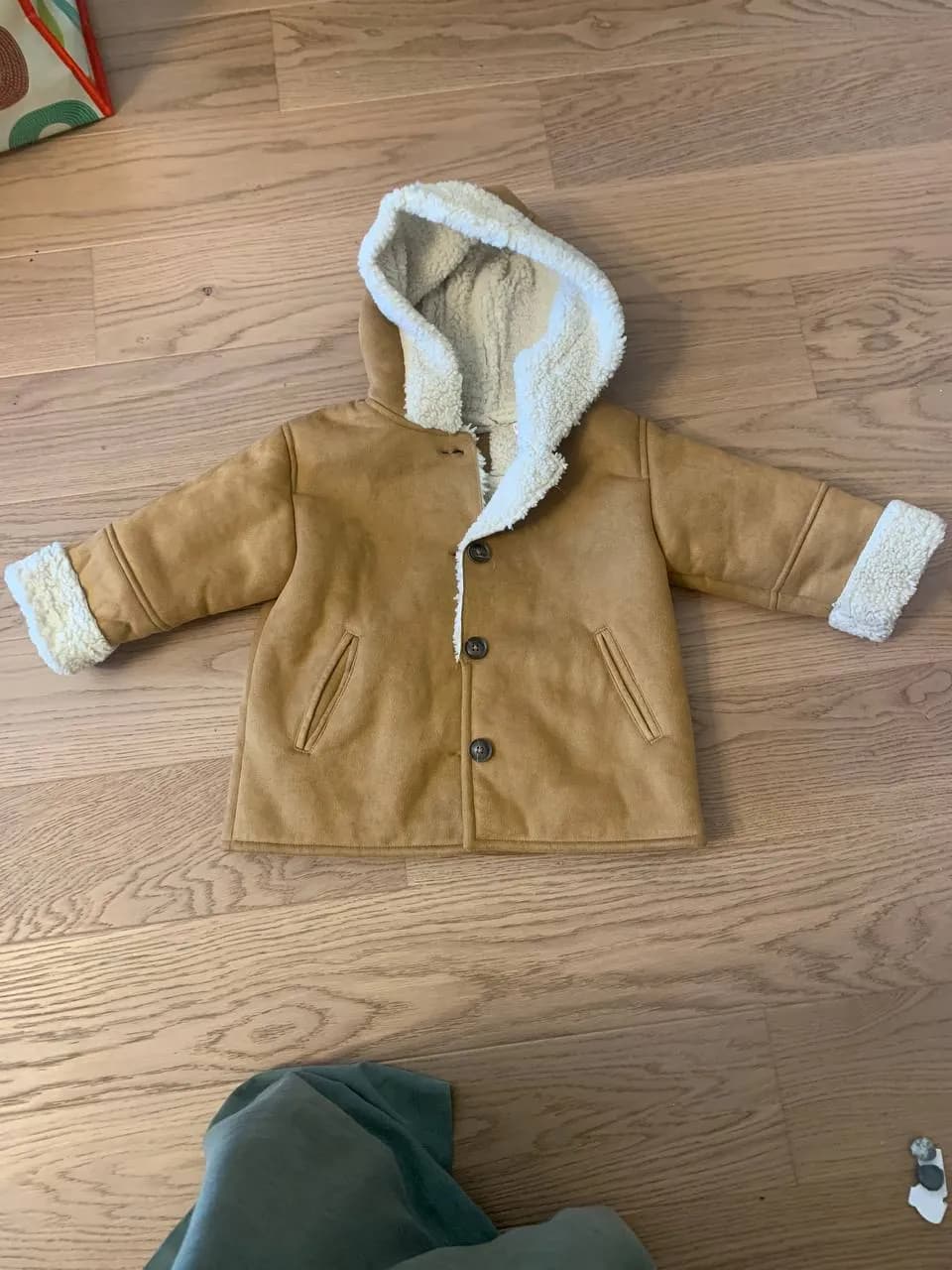 Детская дублёнка Zara размер 104