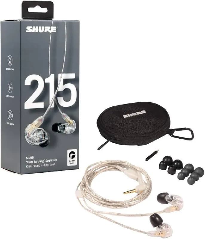 Наушники Shure SE215 и кабель FiiO KA11
