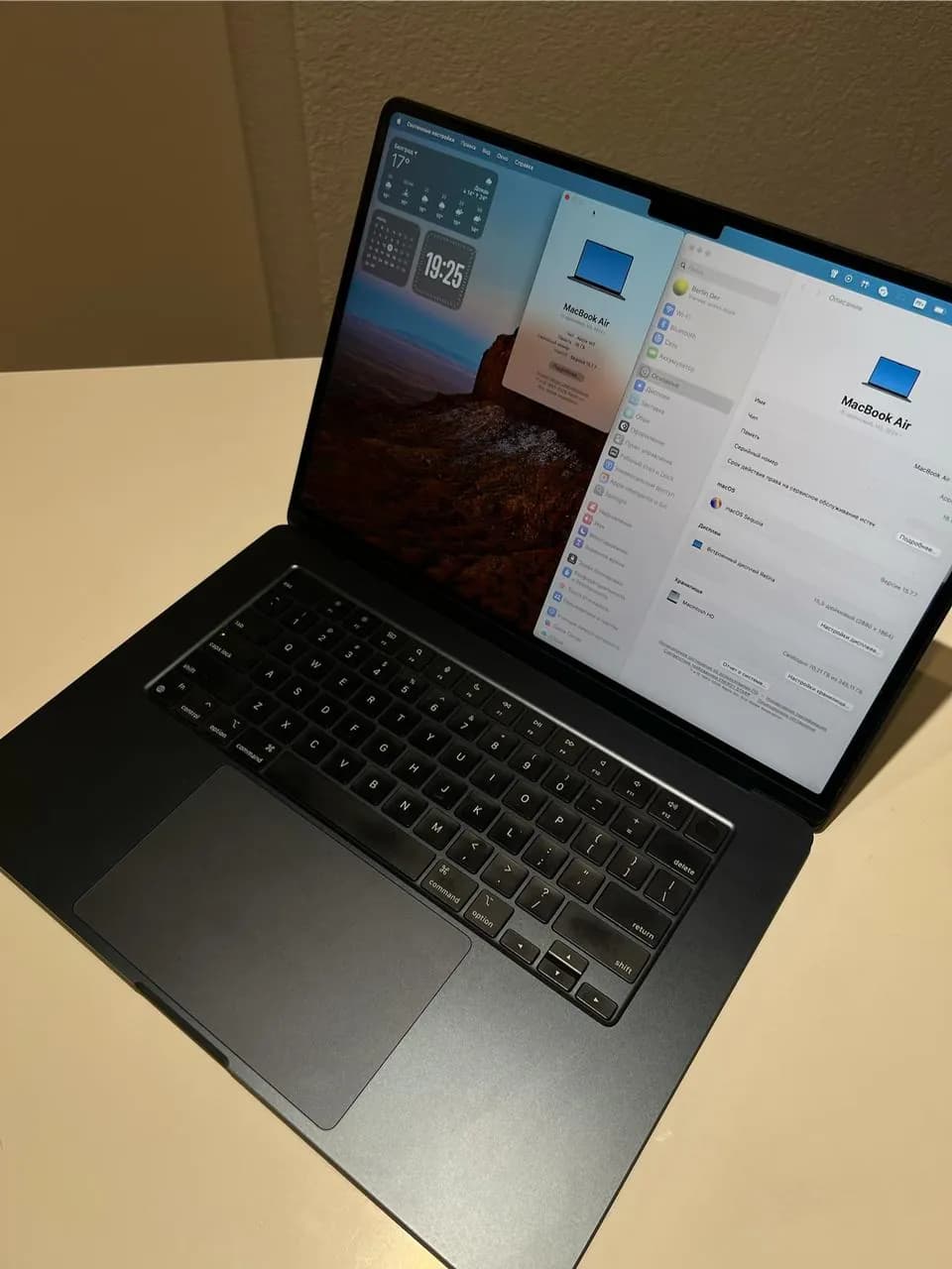 MacBook Air 15 M3 2024 Midnight