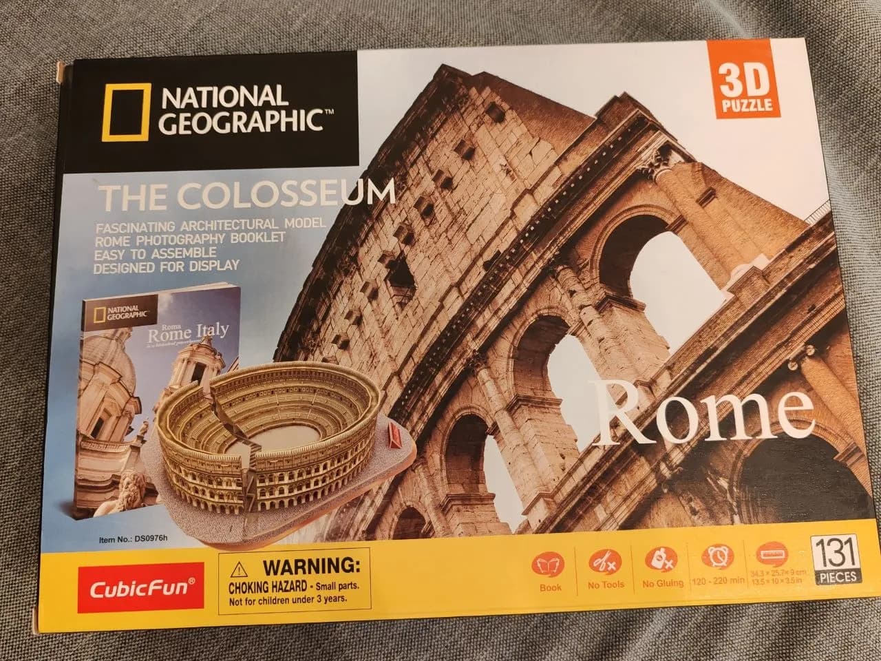 3D пазл Колизей жизнь императора