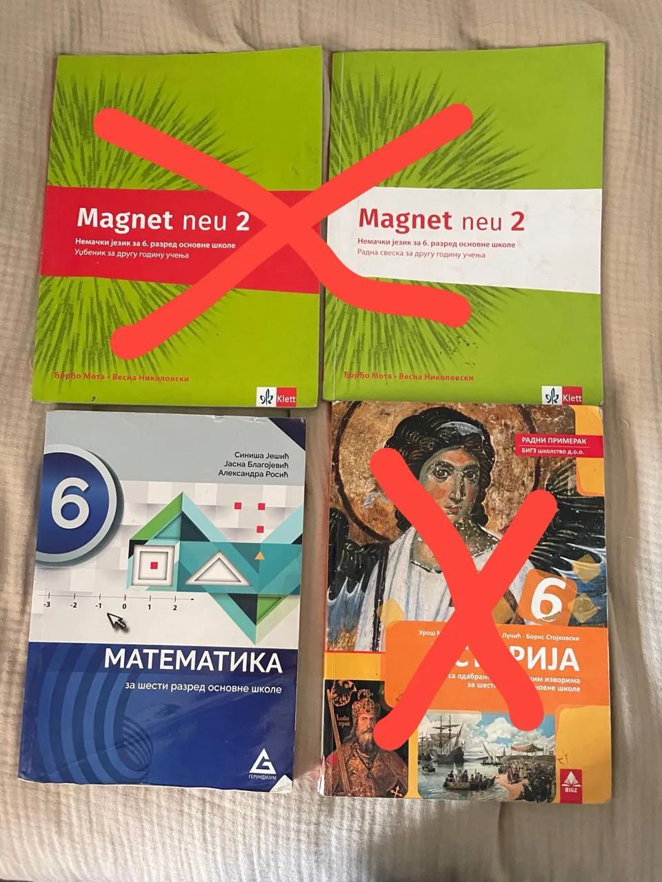 Школьные учебники 4-6 классы