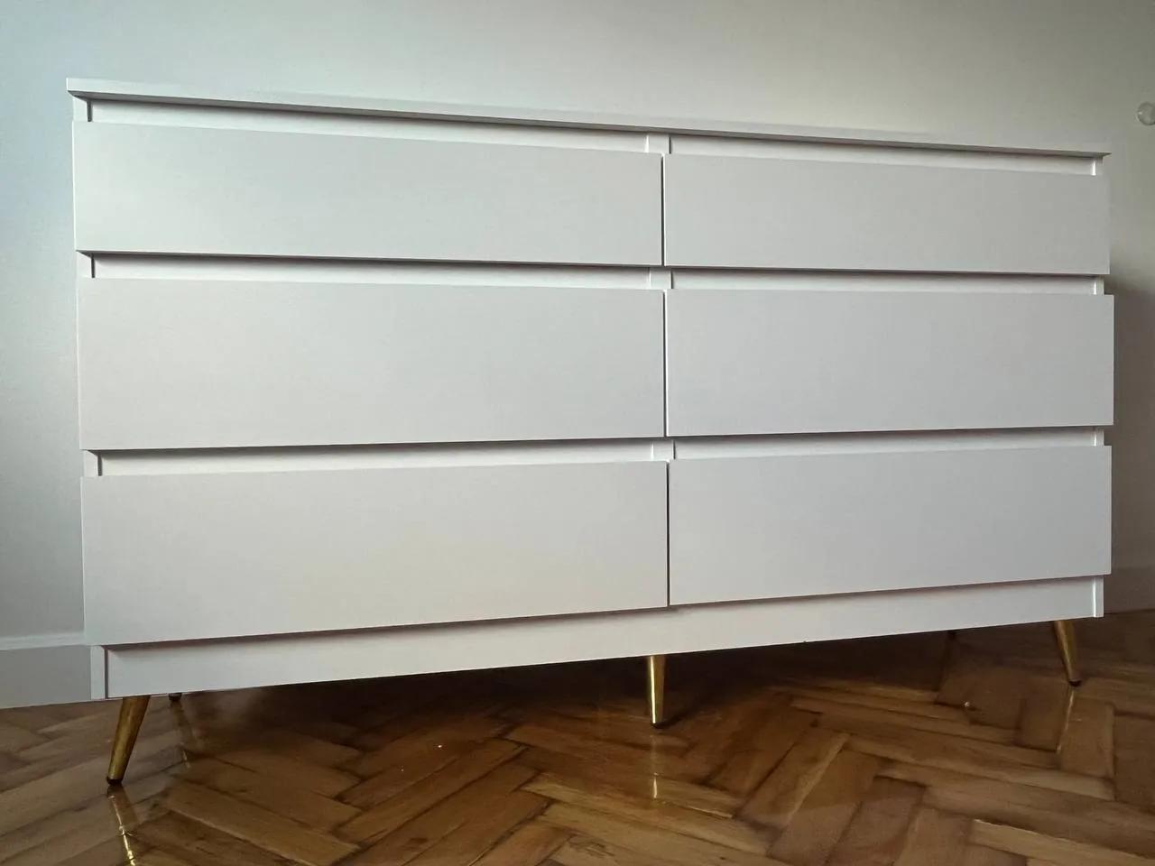 Комод IKEA Kullen 6 ящиков