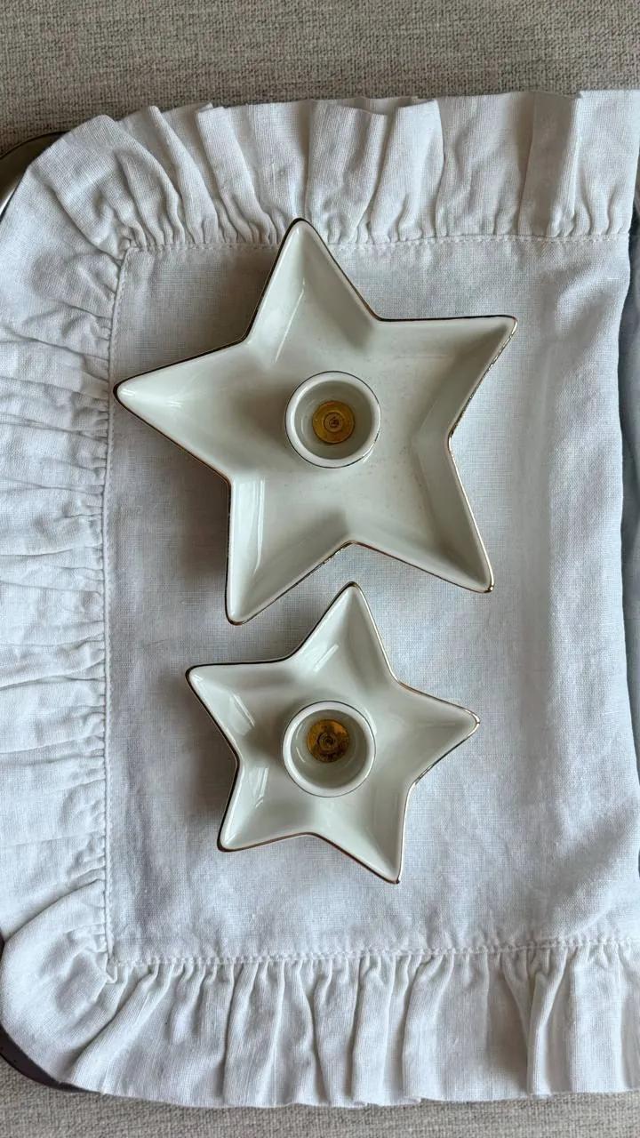 Подсвечники Zara Home золотые