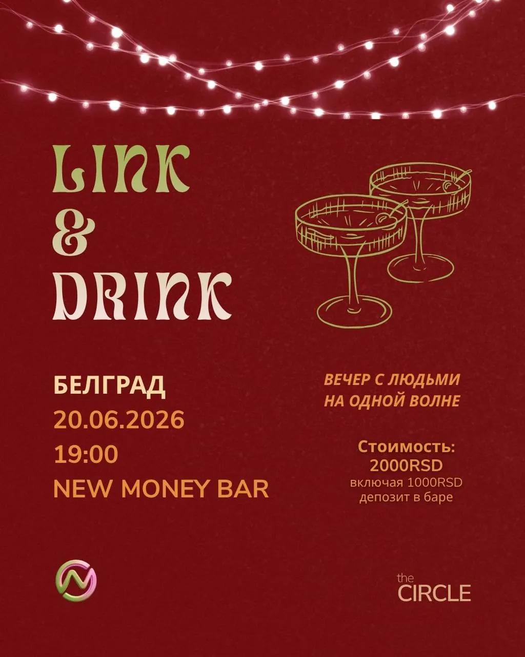 Вечер знакомств Link and Drink