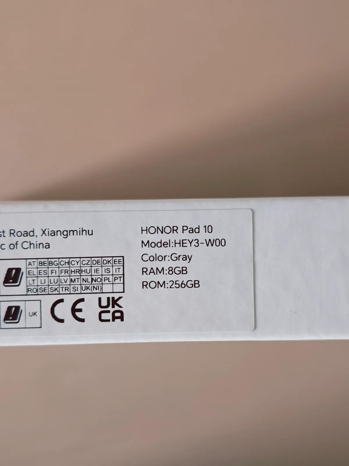 Планшет Honor Pad 10 новый запечатанный