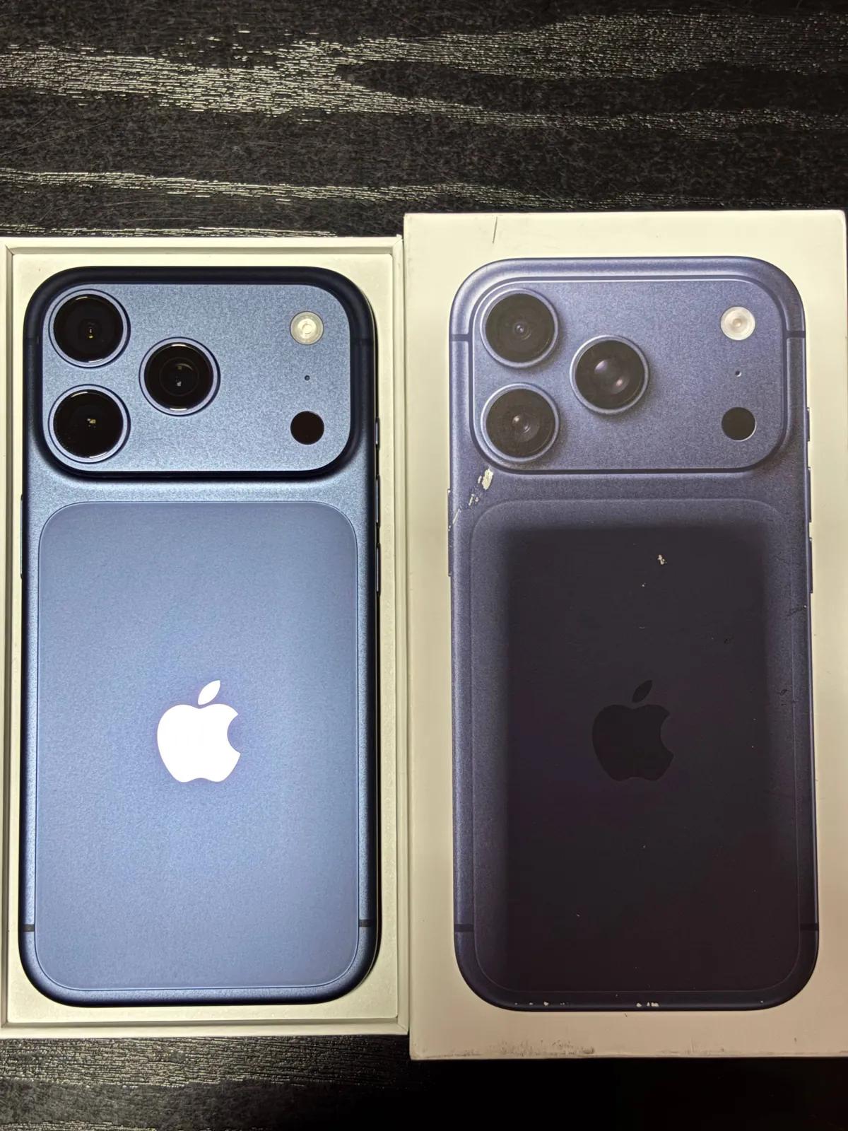 iPhone 17 Pro 512GB синий