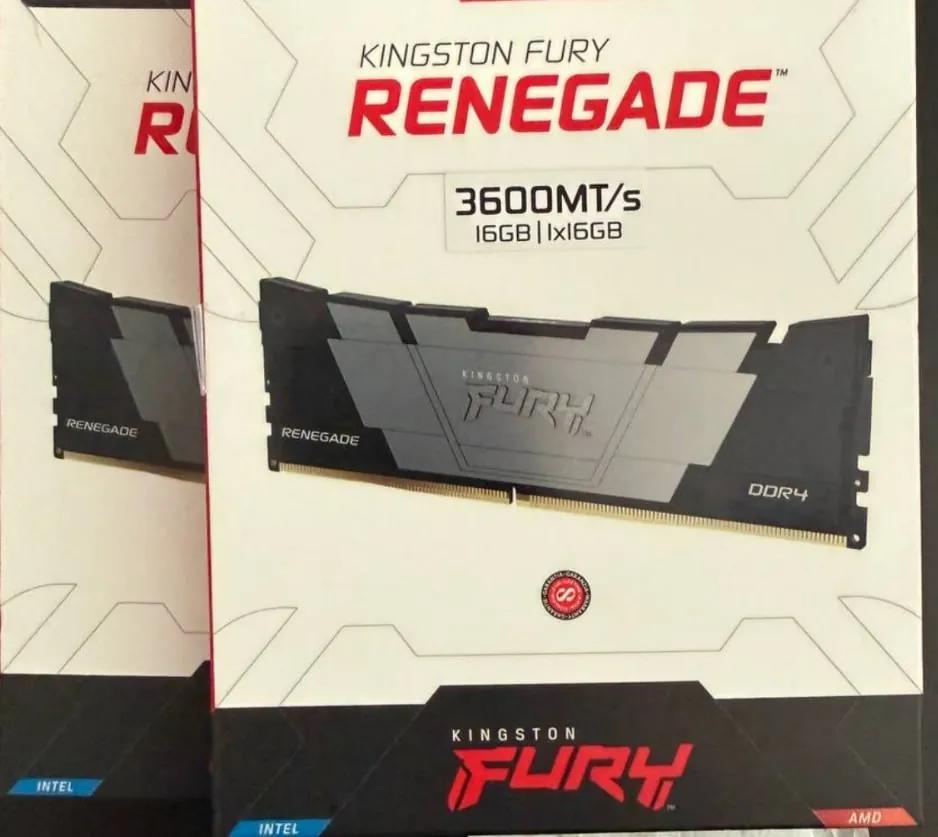 Оперативная память Kingston FURY Renegade 16GB DDR4 3600MHz 2шт