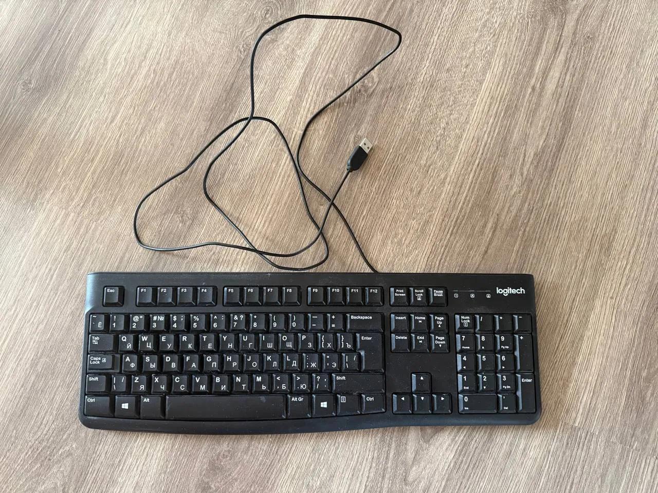Клавиатуры Logitech + Rampage KB-R79 с подсветкой