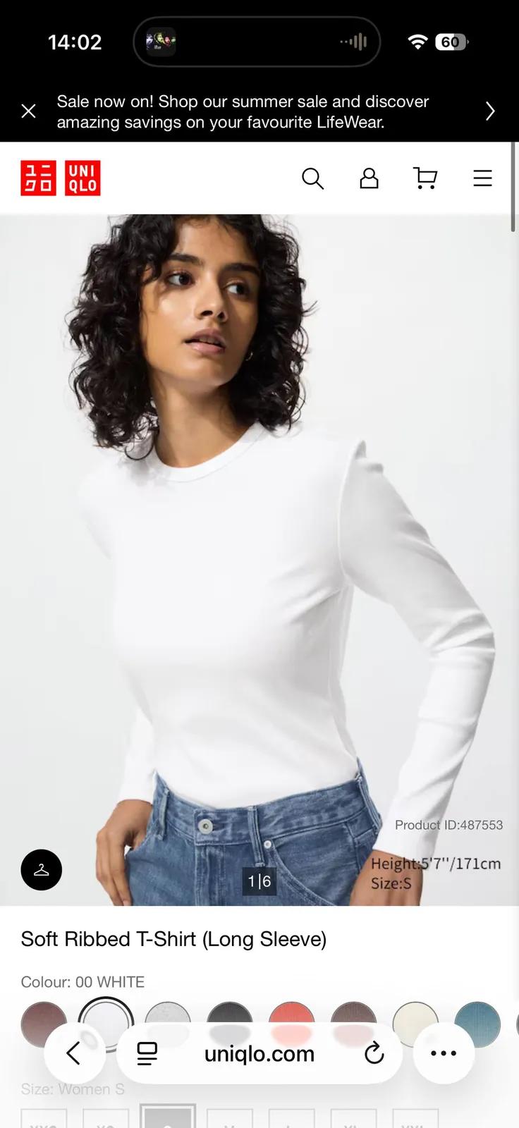 Лонгслив Uniqlo мужской XL новый