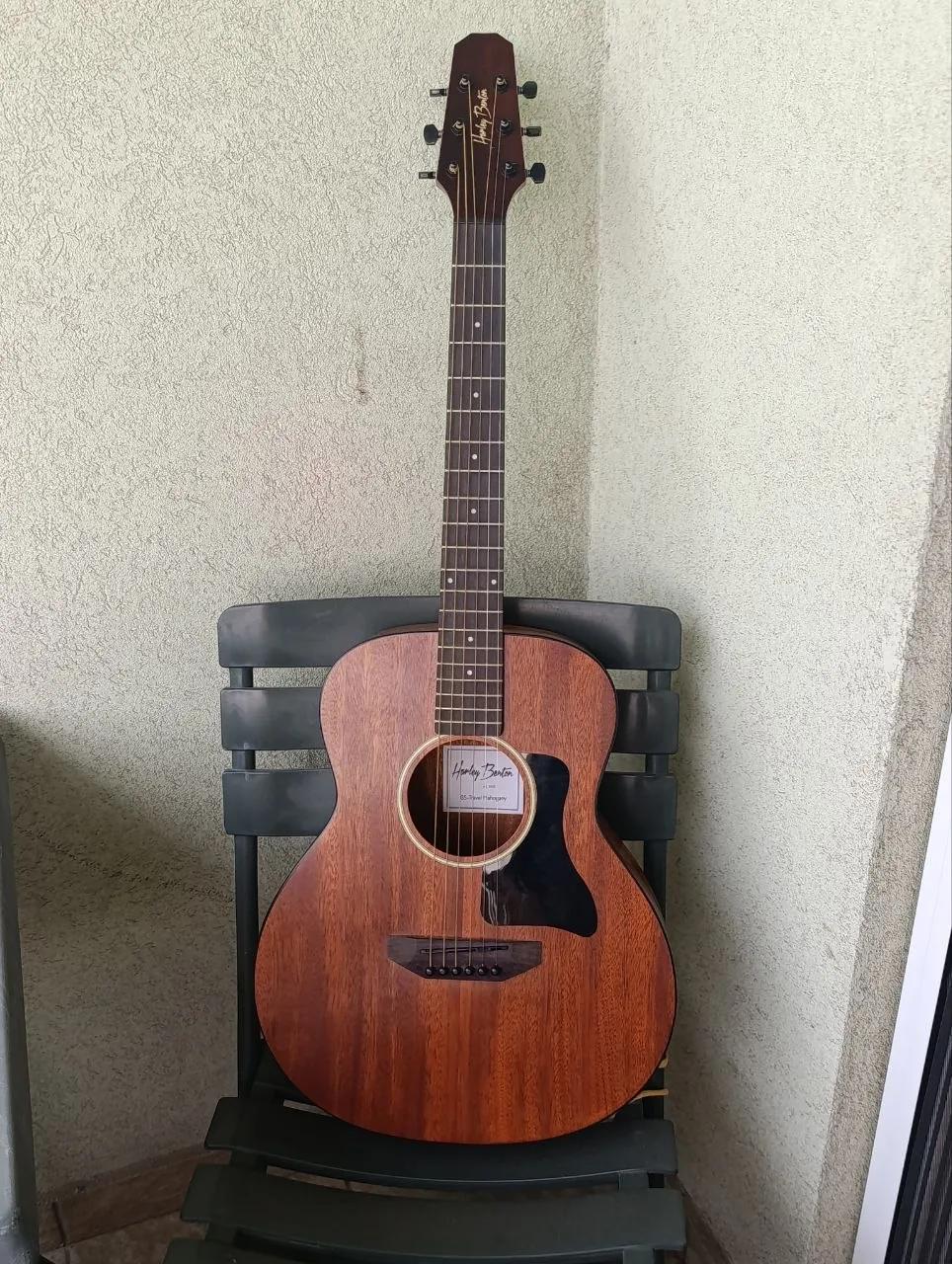 Тревел-гитара Harley Benton GS-Travel Mahogany