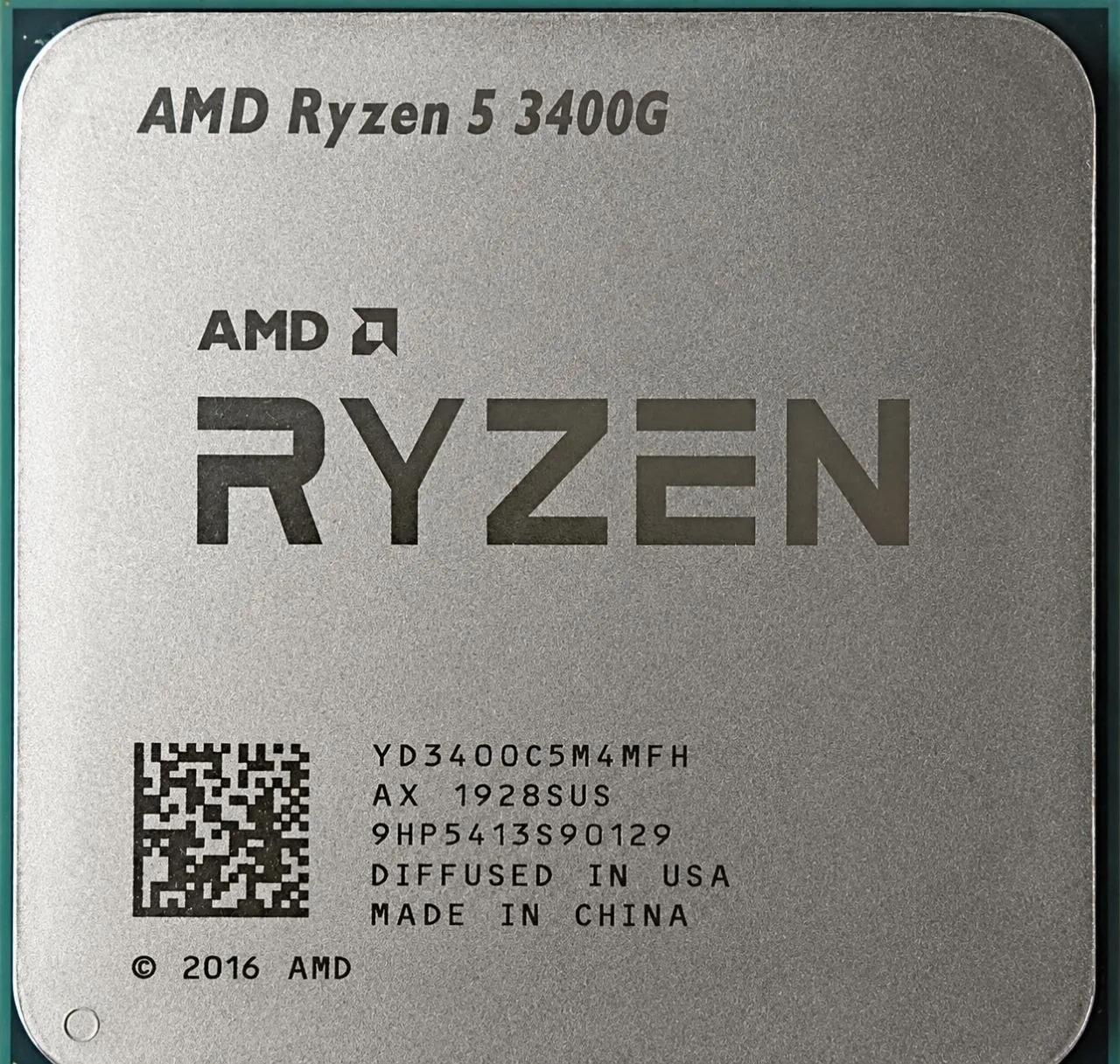 Процессор AMD Ryzen 5 3400G AM4