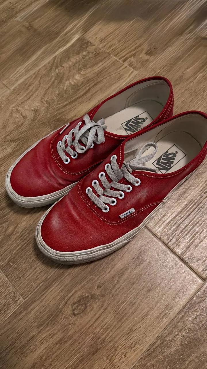 Кеды Vans с эффектом потёртости размер 44