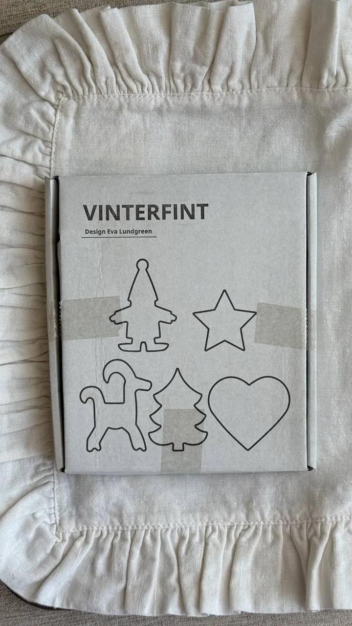 Набор формочек для печенья IKEA VINTERFINT
