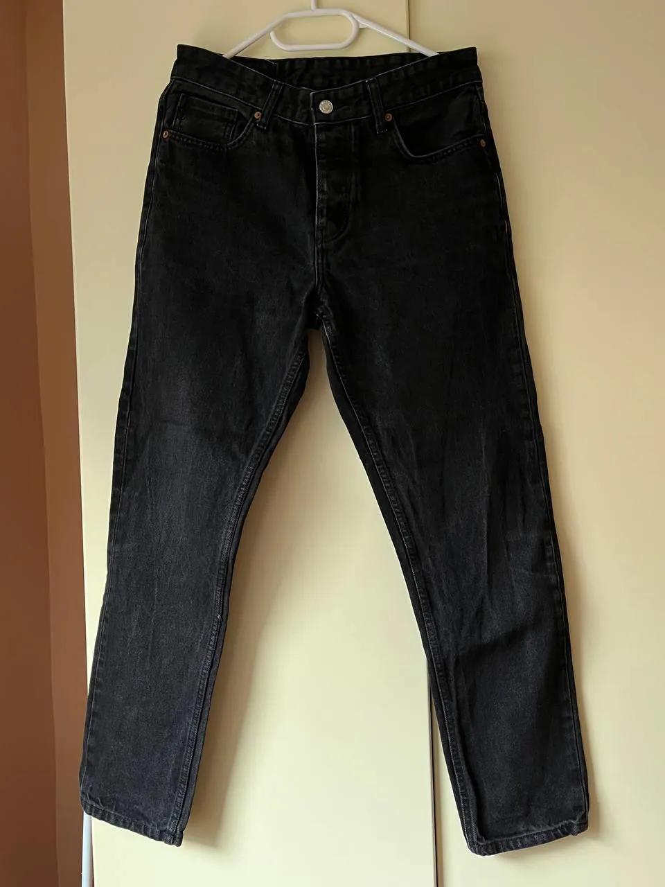 Чёрные джинсы ZARA размер 38
