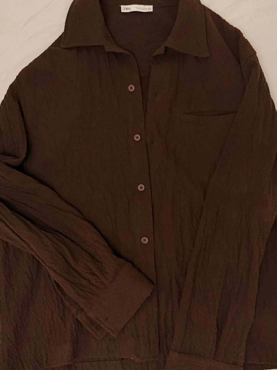 Рубашки Zara мужские две штуки