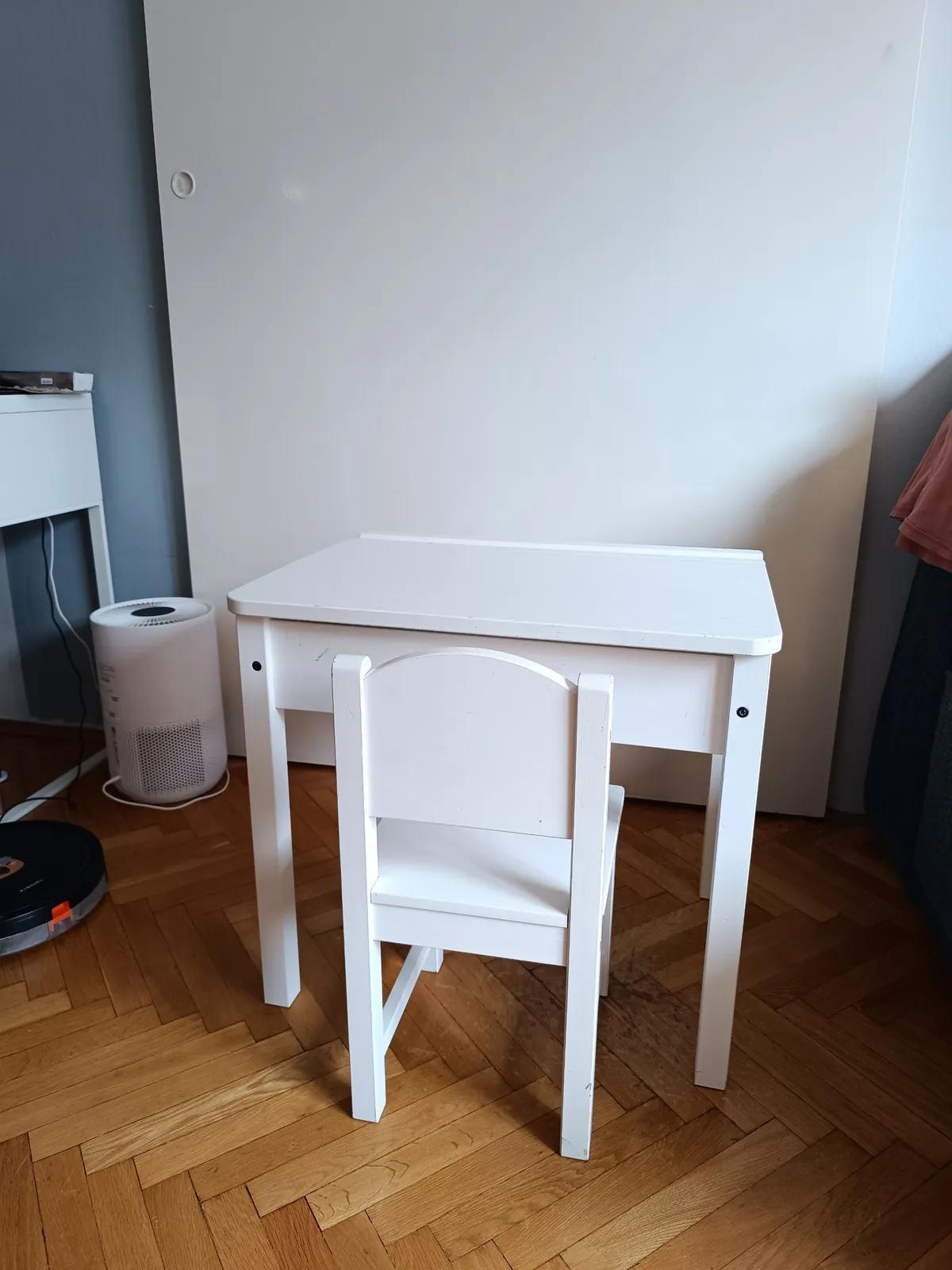 Комплект детский стол и стул IKEA Sundvik