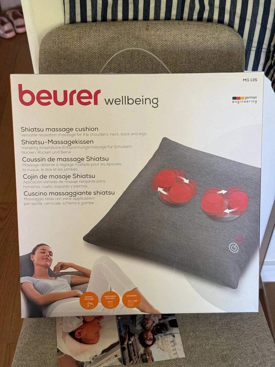 Массажная подушка Beurer MG135 Shiatsu